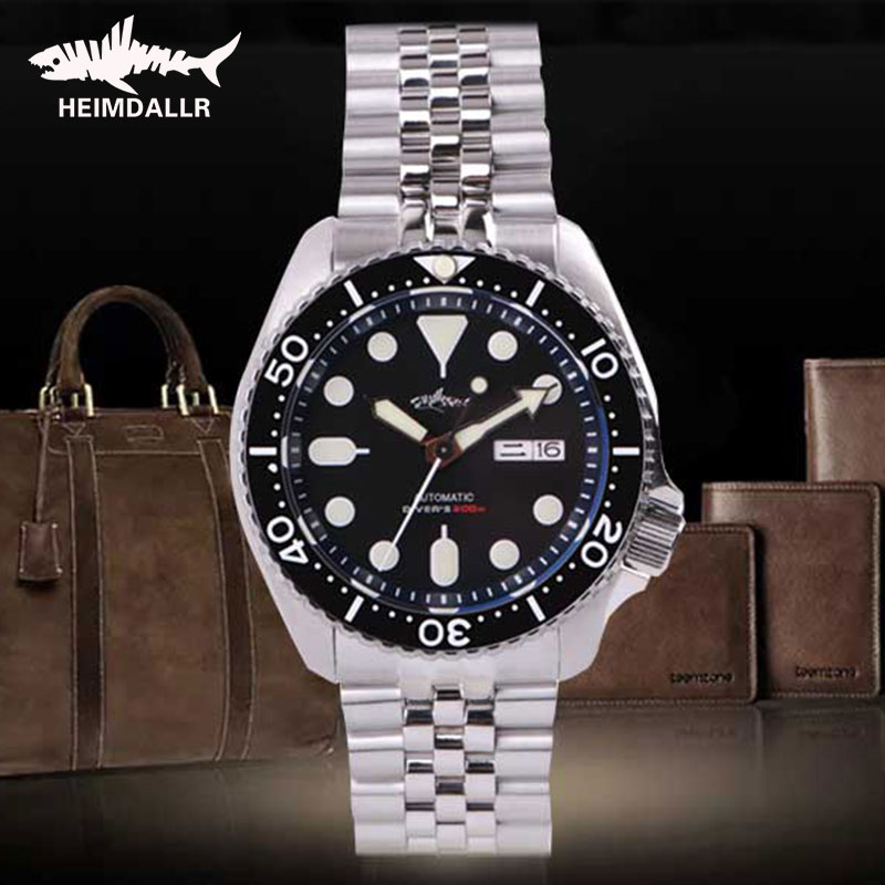 Seiko Watch 5 Sports - HEIMDALLR Sharkey SKX007 Vintage zegarek dla