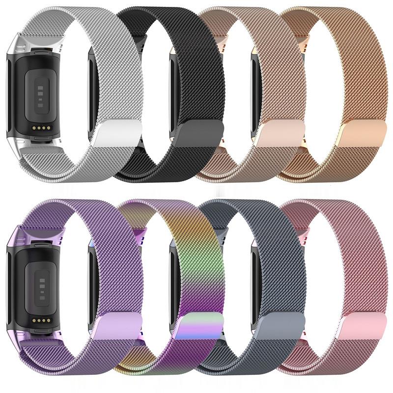 Mesh Strap Metal - Metalowa opaska do Fitbit Charge 5
