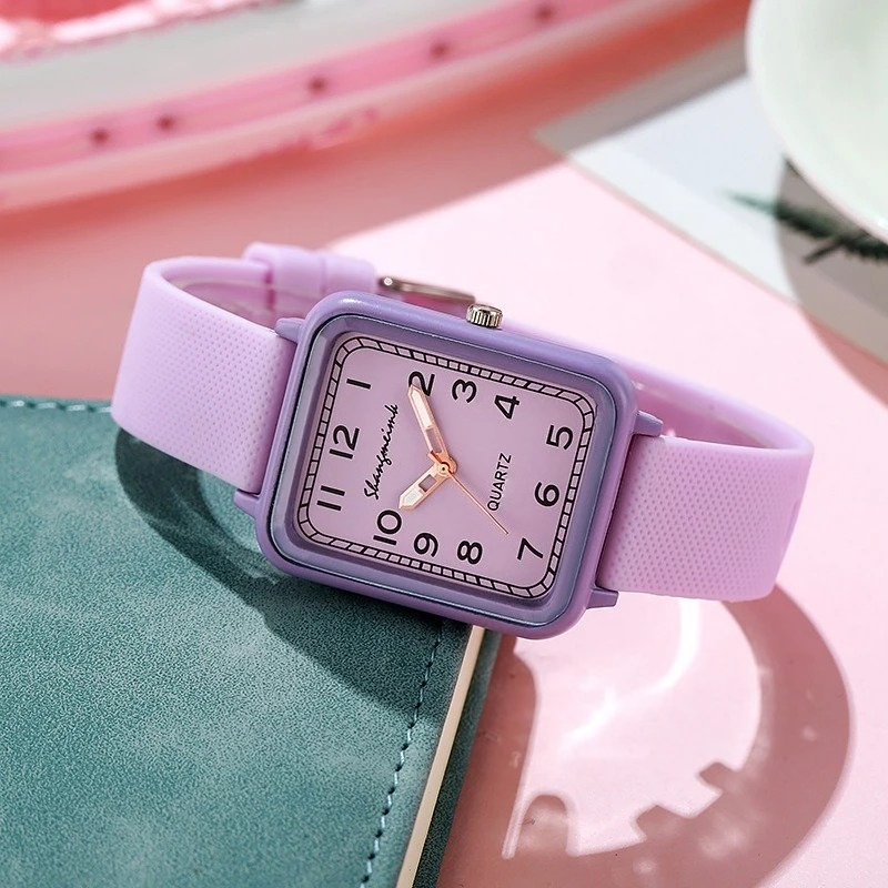 Zegarek damski kwarcowy z pros – Silicone Band Women recenzja i cena