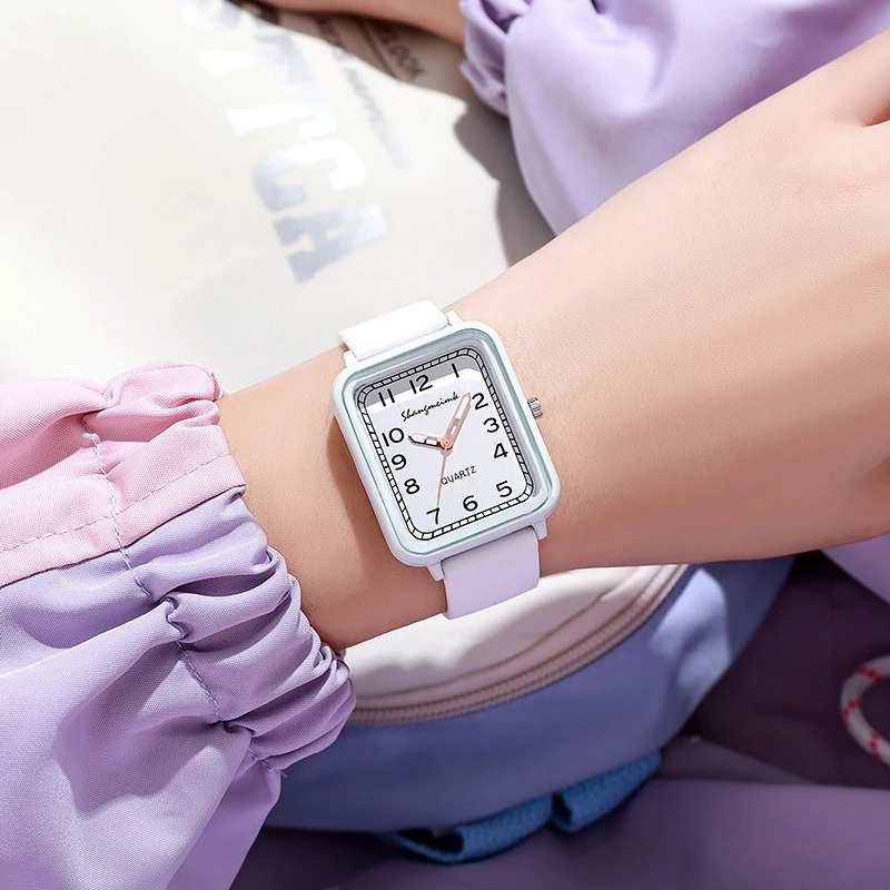 Zegarek damski kwarcowy z pros – Silicone Band Women recenzja i cena
